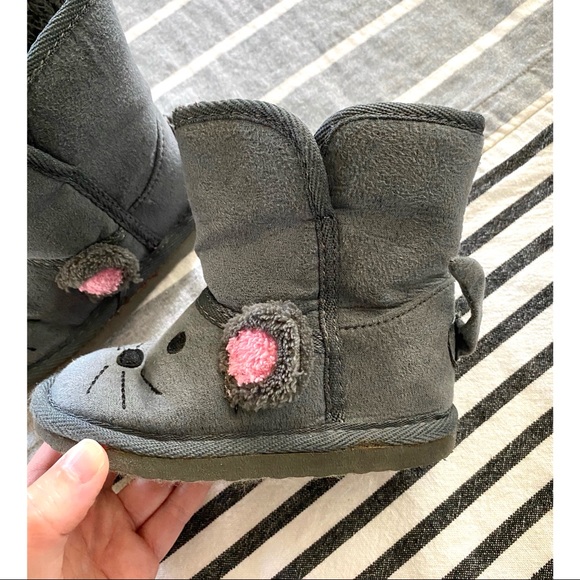 Critter Mouse Winter Boots - Picture 5 of 10
